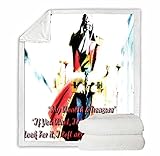 Manta de animación para Adultos / Adolescentes, Manta Anti-ansiedad, Puede Mejorar el sueño y aliviar el estrés-a_45X90CM