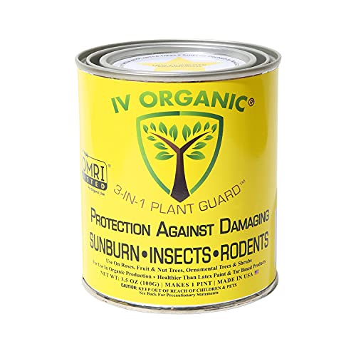 IV Organic 3-in-1 Plant Guard 1 Pint (White)