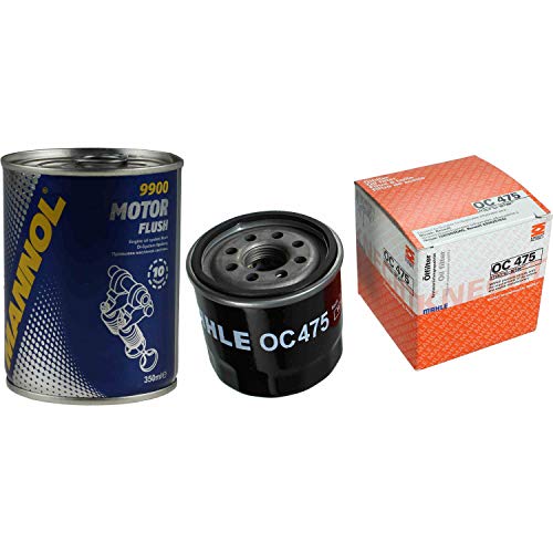 MAHLE/KNECHT Filtre à huile OC 475 + rinçage moteur SCT Flush