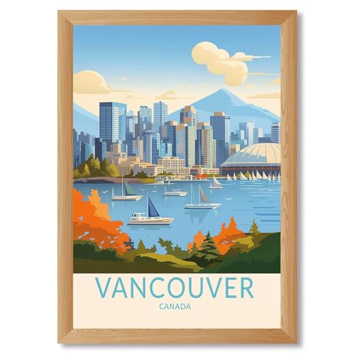 Urban Cityscape Canvas Wall Art - Metropolitan Horizon