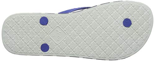 Joules Women's Flip-Flop, Navy Stripe 5 Medium Us #TOP3