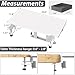 Flenpptly Desk Extender Tray, 24