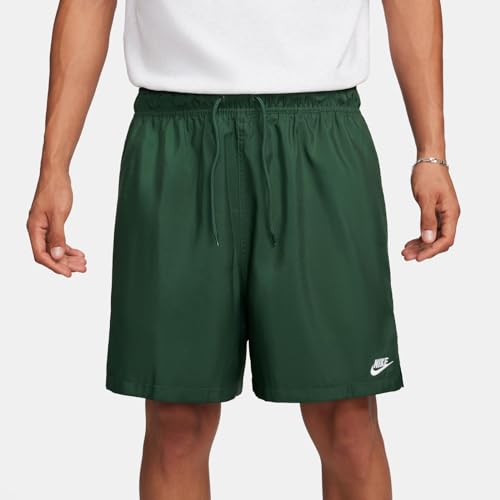 Nike Club Men's Woven Flow Shorts (FN3307-323) (FN3307-323, FIR/White)4