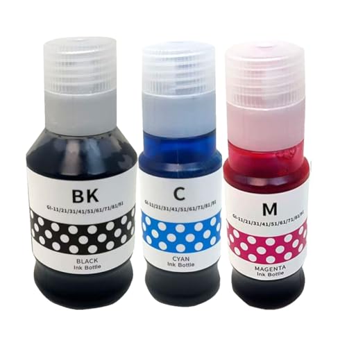 Encre GI-51Y jaune anti-bavure pour réparer les impressions ternes sur G4570