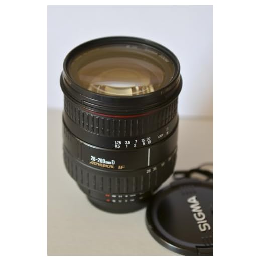 SIGMA LENS 28-200mm f3.5-5.6 DL Aspherical Hyperzoom Macro SLR Camera Lens