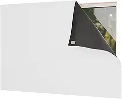 Cortina Painel Blackout com Fixador 100% Blackout (Branco, 1,40 m x 1,40m)