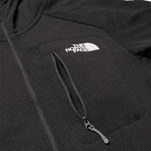 The North Face Men's Expedition Grid Fleece Full Zip Hoodie, Black