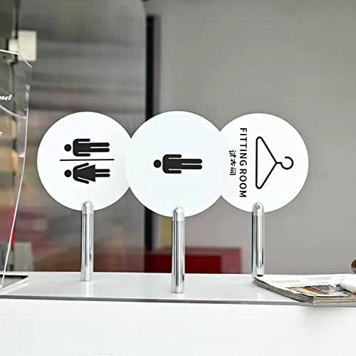 Panneau toilettes pour bureau et commerce avec support mural