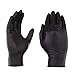 X3 Industrial Black Nitrile Gloves - 3 mil, Latex Free, Powder Free, Textured, Disposable, XLarge, BX3D48100-BX, Box of 200