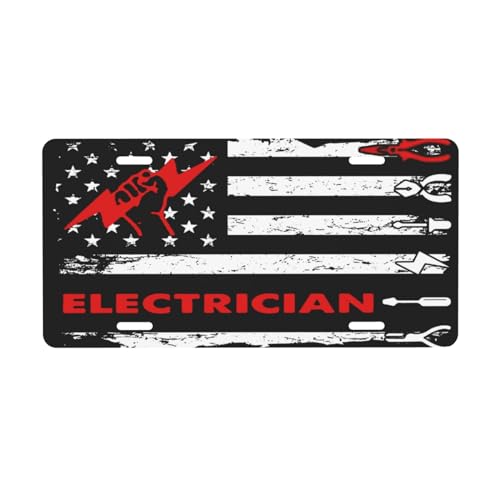 Piguncle Electrician America Flag 2 All-Matching...