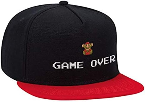 Mario Game Over Brim Baseball Hat 
