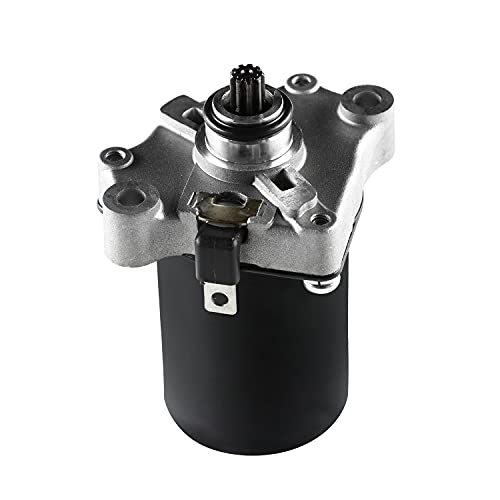 Image of Haran Self Starter Motor Assembly Compatible for Honda Activa Old 2G /3G /4G /5G /100cc /110cc /Aviator /Dio /Navi /Grazia /Hero Pleasure /Duet /Maestro /Maestro Edge