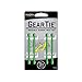 Nite Ize Reusable Rubber Twist Ties Lime Carded 4 / Pack
