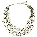 NOVICA Peridot and Dyed Cultured Freshwater Pearl Strand Necklace, 20" with 2" Extender 'Cool Shower'