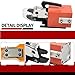 Nakkaa Pneumatic Crimping Tool Am-10 Pneumatic Wire Terminal Crimper with 15 Sets Dies for Various Kinds of Terminals Crimping Up To 16mm²