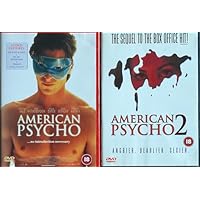AMERICAN PSYCHO 1-2 COMPLETE COLLECTION / 1. AMERICAN PSYCHO / 2. THE SEQUEL - AMERICAN PSYCHO 2 = ULTIMATE 2x DVD UK SET