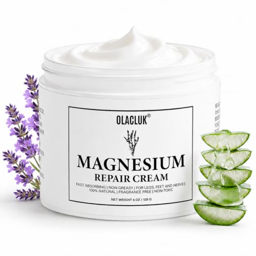 Neuropathy Magnesium Cream, Nerve Relief Mama Lotion for Feet Comfort, 4oz