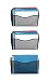 3 Pack Wall File Organizer, Metal Mesh Organizer 3 Pack, Perfect for Sorting Incoming Mail, Storing Important Letter Files, Folders, Books, Binders, and More