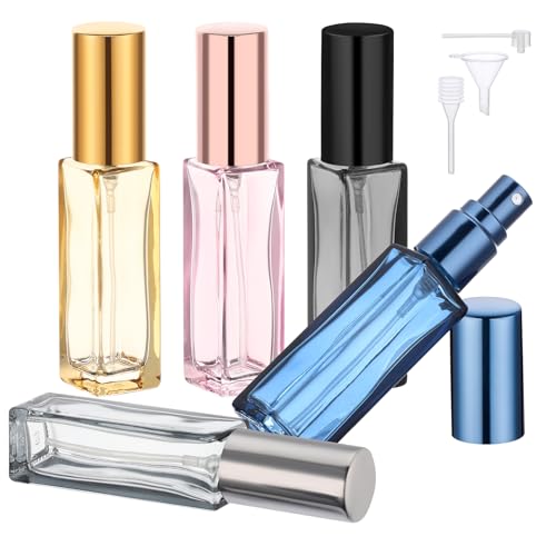 Segbeauty Atomizador Perfume Recargable, 5 Piezas 10ml Frasco...