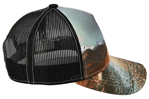 Chapeau de montagne noir Jeep idéal pour randonnée et bivouac en plein air