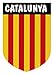 Artimagen Autocollant emblème Catalogne 40 x 60 mm