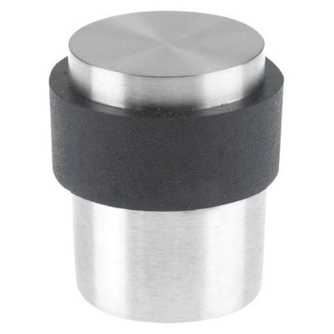 Zoo Hardware Satin Stainless Steel Door Stop Cover