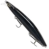 Seika Pro Zanderwobbler zum Spinnfischen 27g 14cm Nightveit Wobbler Silent, Farbe:Deep Blue C