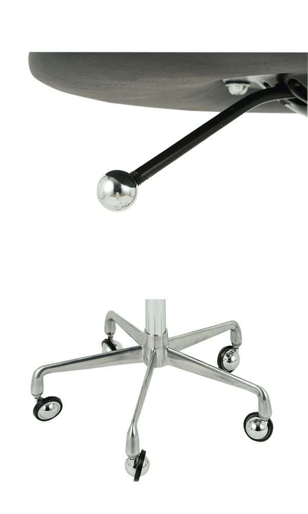 Amazon.co.jp: ロングスツール Umbra グレー 高さ47～62cm [ 丸