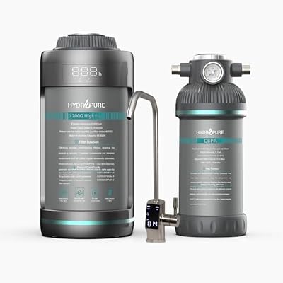 Triton X12 - Tankless Reverse Osmosis (RO) System 1200 GPD Smart LED Faucet