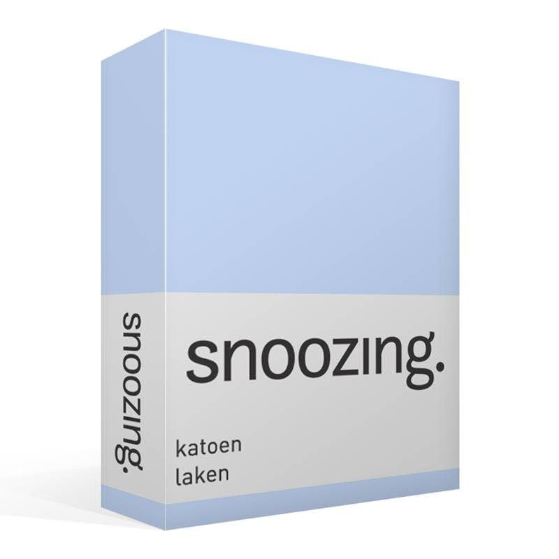 Snoozing - Betttuch - Baumwolle - 240x260 cm - Hemel