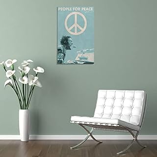 Rudd Poster mural John Lennon People For Peace – Décoration murale rétro esthétique pour chambre et bureau – 20 x 30 cm - Les Beatles, Paul McCartney, John Lennon, RIngo Starr, George Harrison Rudd Poster mural John Lennon People For Peace - Décoration murale rétro esthétique pour chambre et bureau - 20 x 30 cm – Image 5