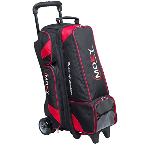 Sixne Moxy Dually 4X4 Inline Roller Bowling Bag- Black/Red #TOP30