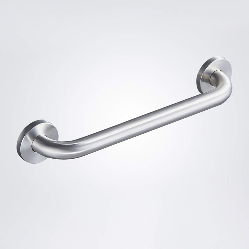 Pasamanos de seguridad para baño de pared en acero inoxidable para inodoro 48cm