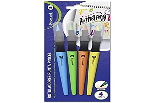 Set de marqueurs Lettering pointe pinceau Bismark Cover