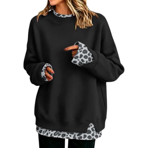 Lcyu Womens Jumpers Sweatshirts Fashion Pullover Ladies Sweaters Clothing