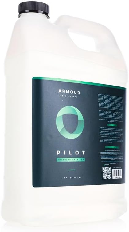Limpador e Finalizador de Interior Armour Detail Supply Pilot para Múltiplas Superfícies, com Absorvedores de UV, Frasco de 3,8 L
