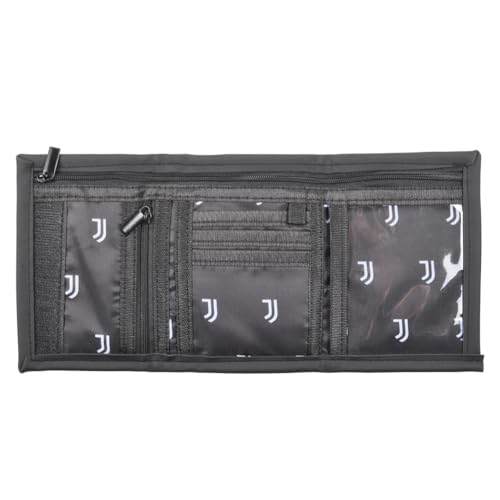 Juventus Unisex Tear Bi-Fold portfel, czarny, Czarny