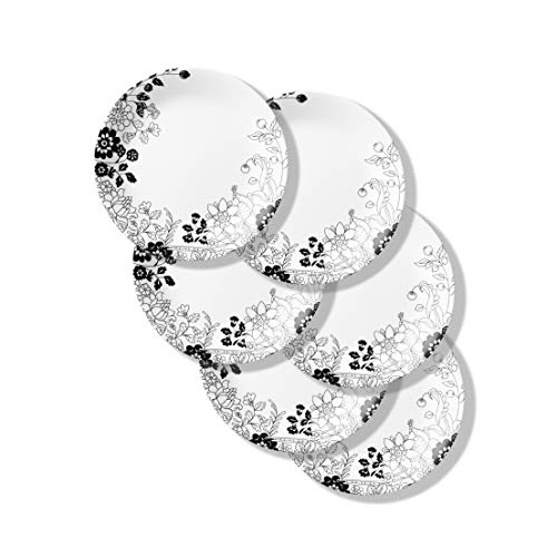 Corelle Chip Resistant Lunch Plates, 6-Piece, Uptown Garden