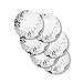 Corelle Chip Resistant Lunch Plates, 6-Piece, Uptown Garden
