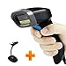 Produktbild Inlight Barcode-Scanner, 1D POS Barcode-Scanner, USB, kabelgebunden, riesiger Barcode-Bereich, unterstützt UPC/EAN Code39, Code128, Code93, schnell kompatibel mit Mac Win10, iOS, Linux (Stand)