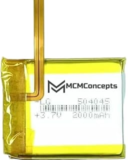 MCMConcepts 2000mAh Square Battery Replacement for iPod Video/Classic Thin 5th-7th Gen - Amazon product rated Grade A