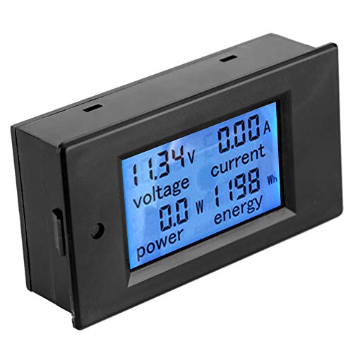 Voltímetro digital con pantalla LCD y amperímetro de CC para aparatos eléctricos de potencia 20A