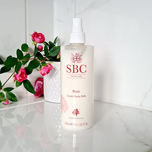 SBC Skincare Rose Gentle Body Milk, White, 300 ml (Pack of 1) - Image 3