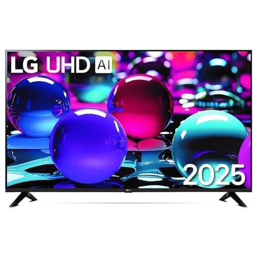 LG TV UHD AI 2025 | 55UA73 | 55'' (139cm) | 4K UHD | HDR10 |webOS 25 | Alexa, Google Assistant | Netflix Disney+ Canal+ Prime Video | AirPlay 2