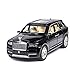 CCFCF Rolls Royce Cullinan Diecast Veicoli Giocattolo Veicoli Giocattolo 1/24, Rolls Royce Cullinan Metallo Giocattolo in Lega Auto Diicast Veicoli Giocattolo Modello di Auto Auto,Nero