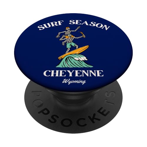 Surf Season Cheyenne Wyoming PopSockets Adhesive PopGrip