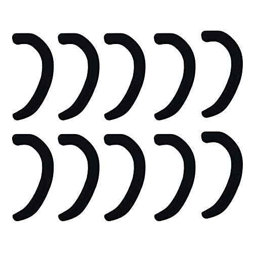 DYBITTS 10 UNIDS Earloop de Silicona, Protectores de Oídos Reutilizables Antideslizantes Ear Grips Gancho de Silicona Earloop Earhook Orejeras de Protección Orejeras Cover