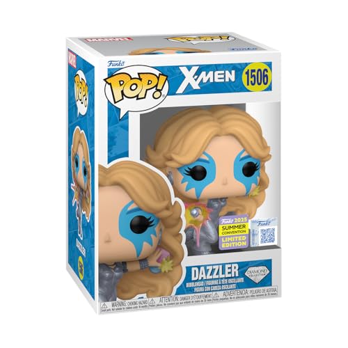 Funko 2025 Summer Convention Limited Edition 1506 X-Men Dazzler Pop con plástico protector 3