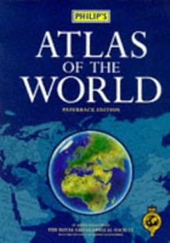 Hardcover Philip's Atlas of the World Book