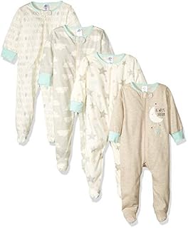 Gerber Baby 4-Pack Sleep N' Play, Elephants, 0-3 Months